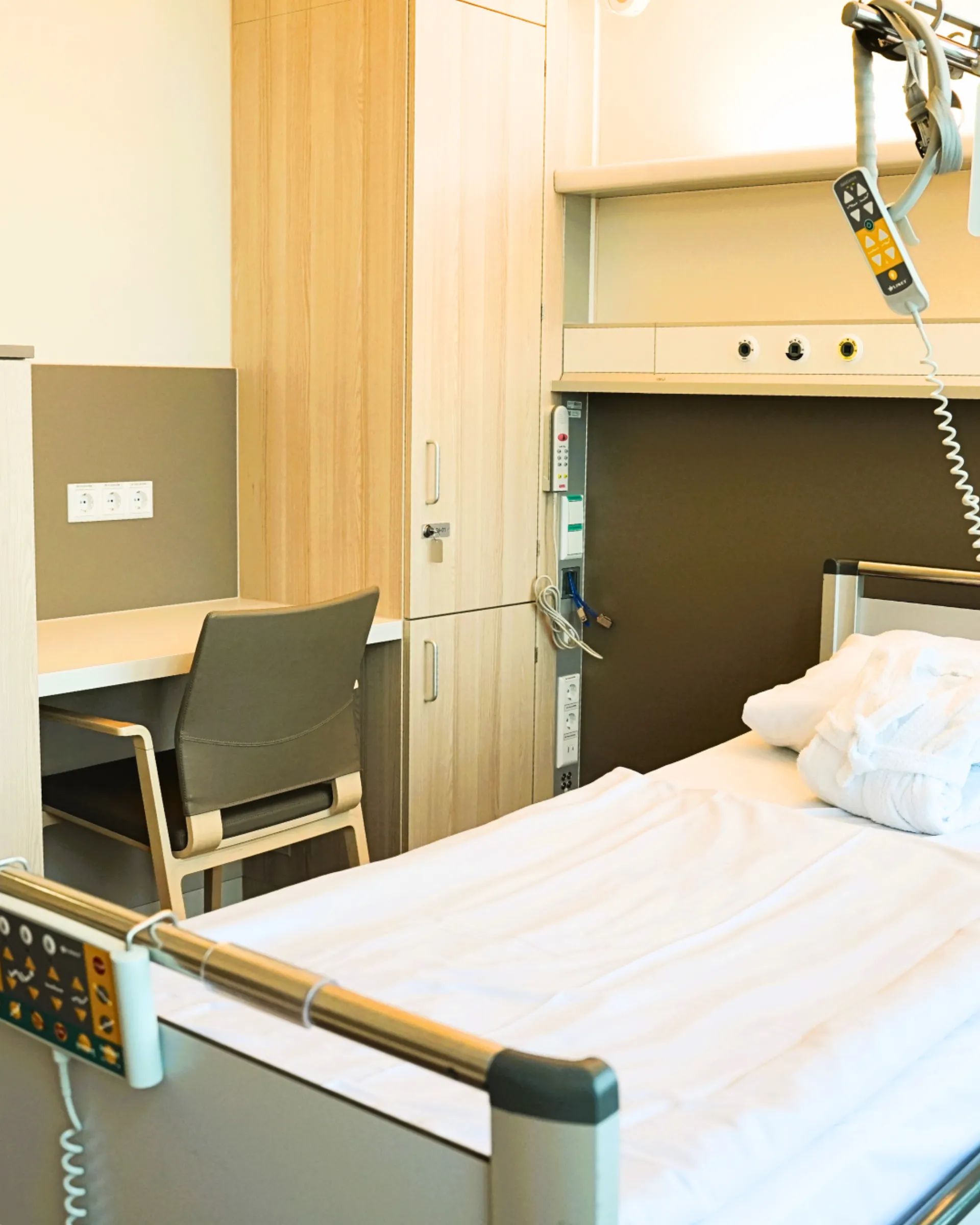 Sanierung der Patientenzimmer am Charité Benjamin Franklin Campus