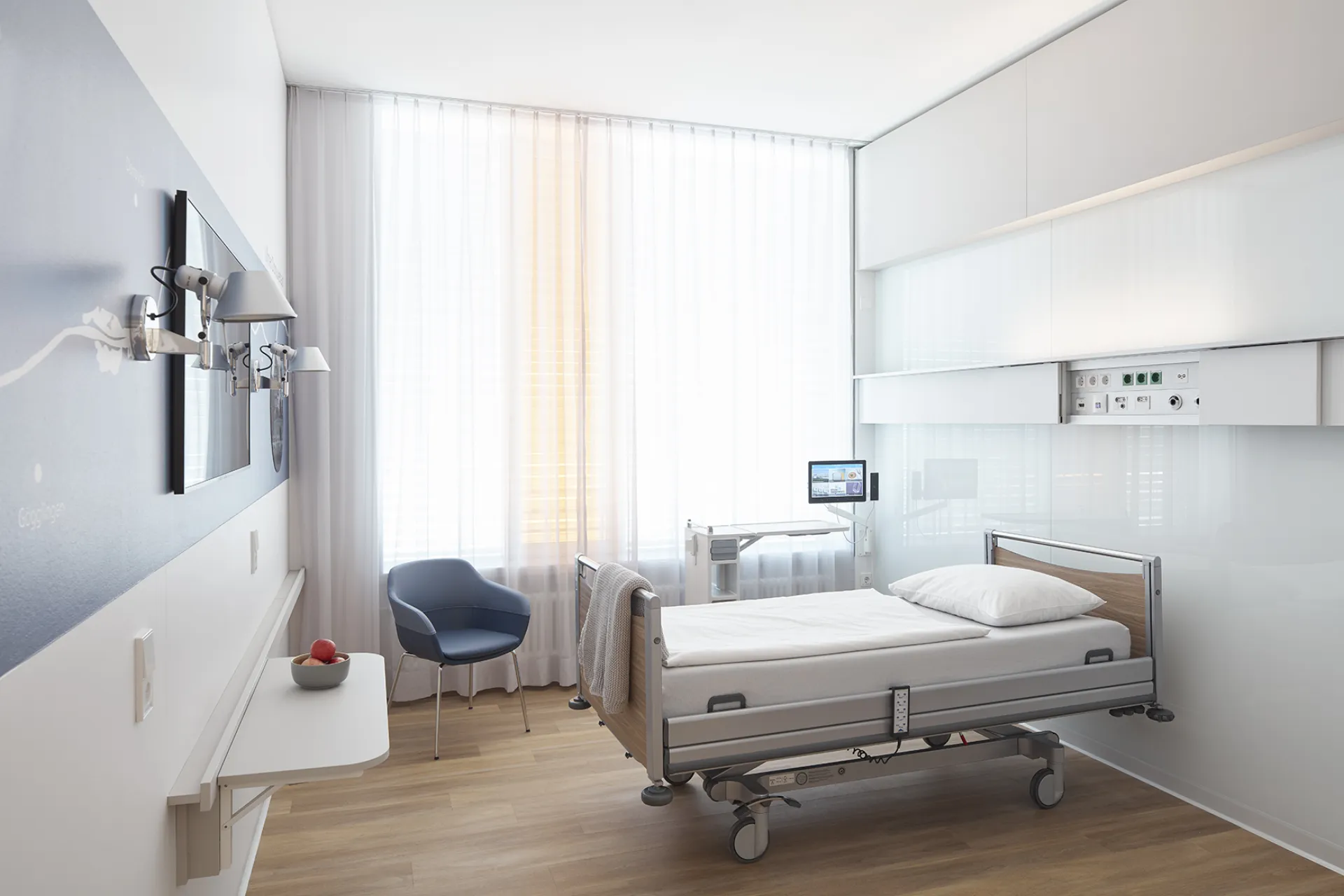 Umfassende Modernisierung der Wahlleistungszimmer an der Universität Ulm