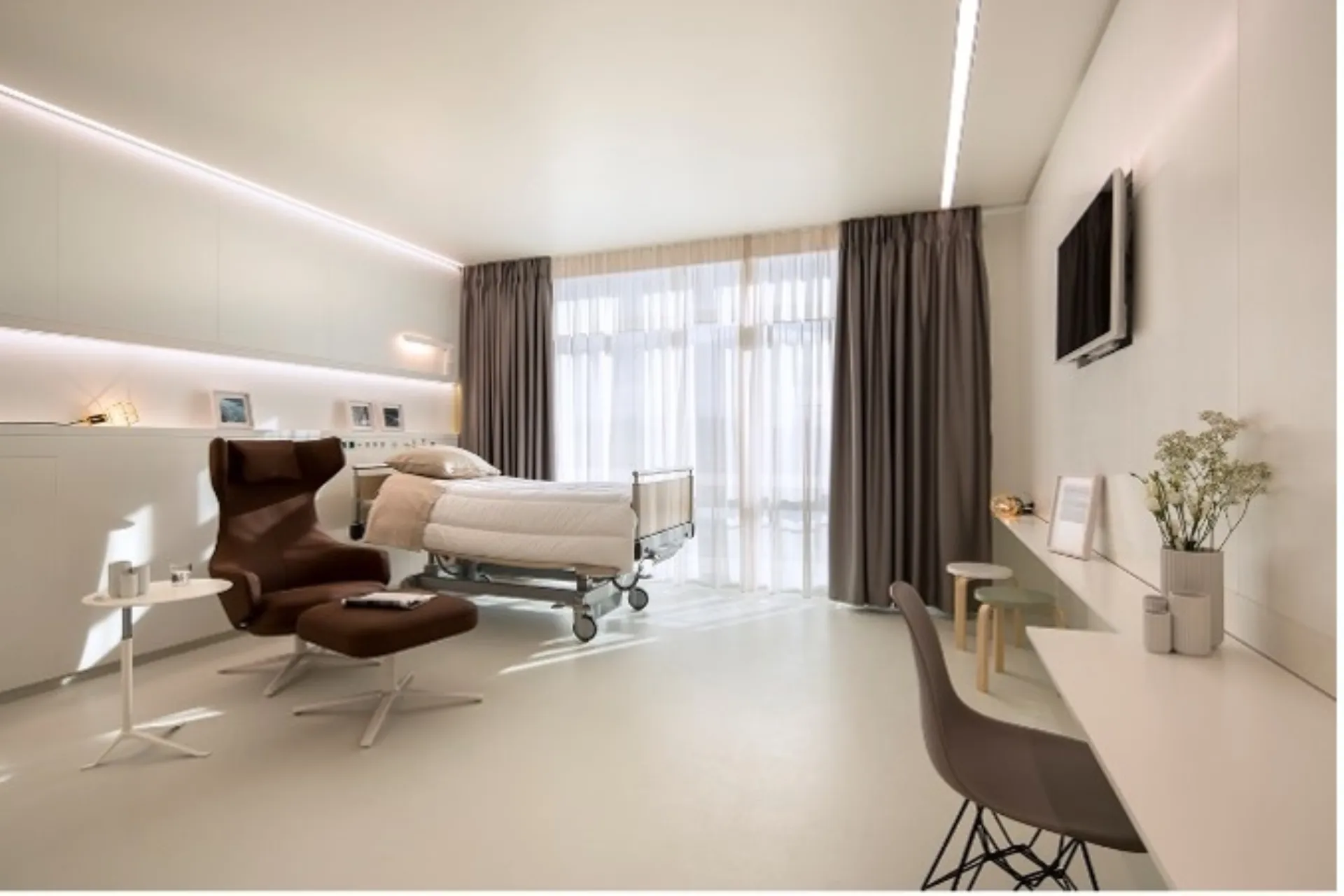 Entbindungsstation der Privatklinik Dr. Bohler im Hôpital Kirchberg in Luxemburg